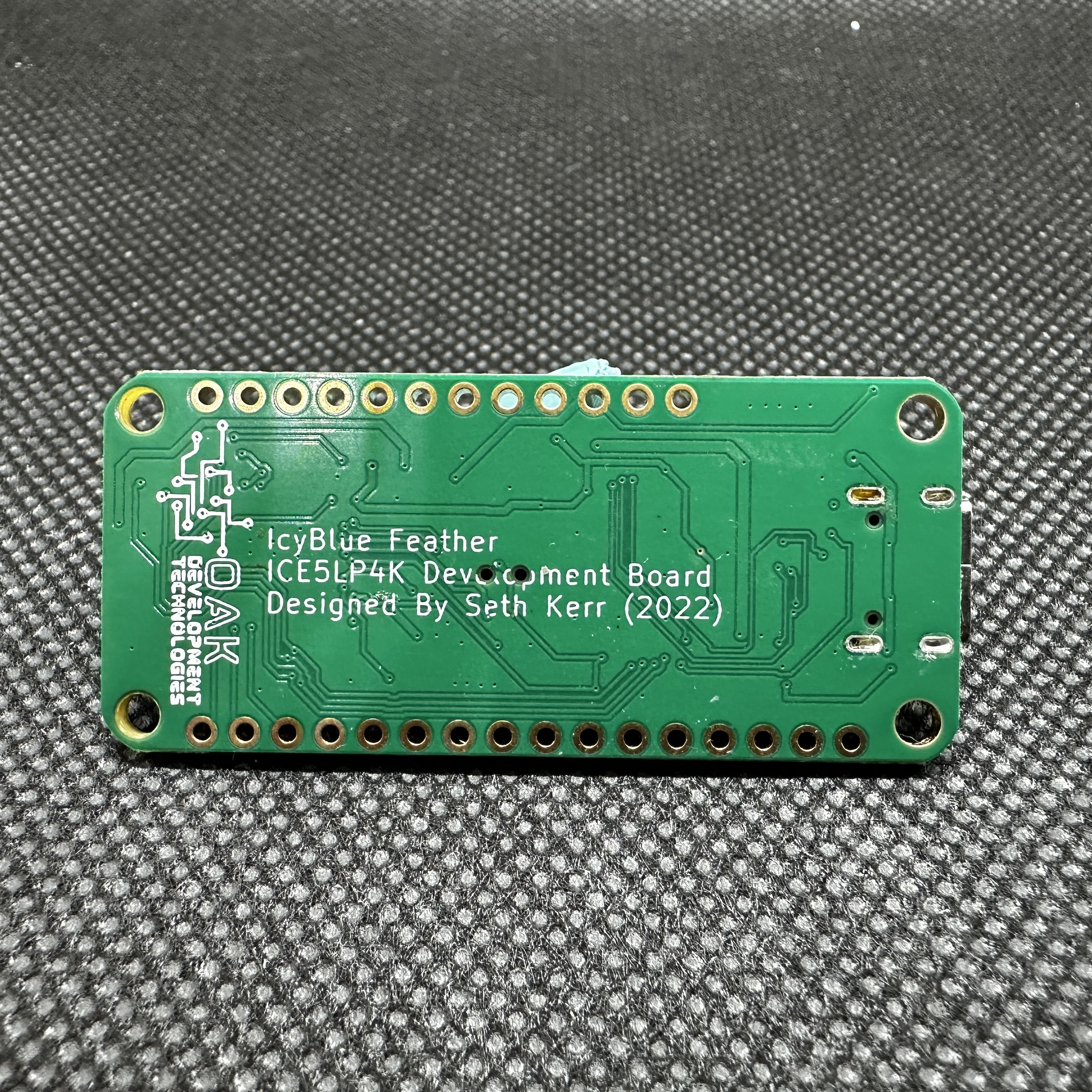 IceBlue FPGA Feather Back